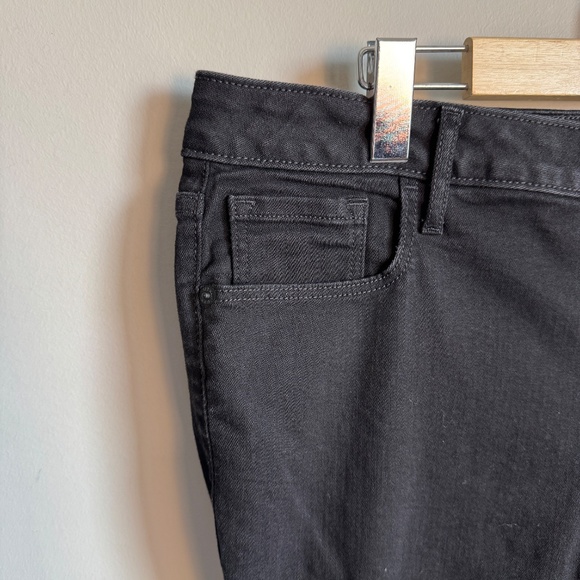 Old Navy High Rise Rockstar Women's Super Skinny Jeans Black Size 16 Stretchy - Picture 3 of 13